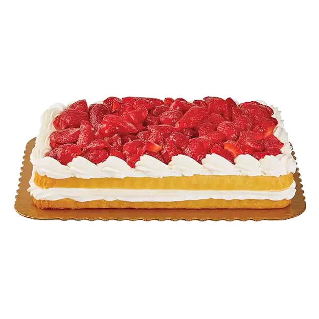 1/4 Sheet Fruit Topped Shortcake