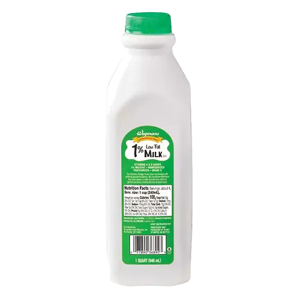 1% Low Fat Milk