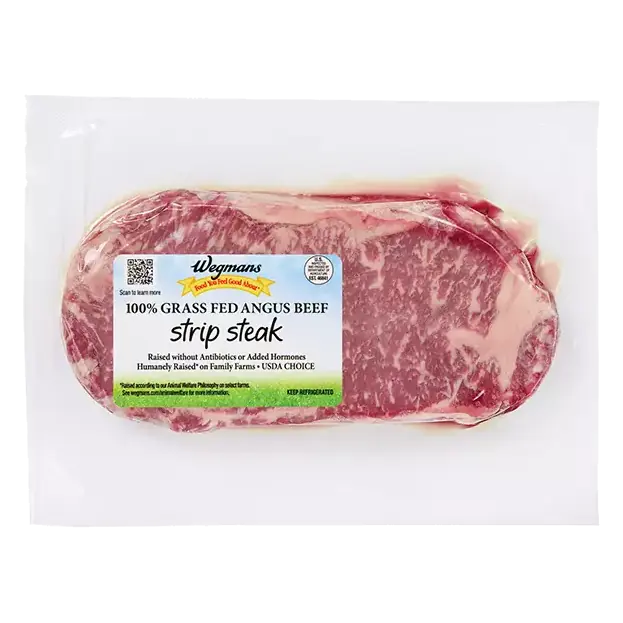 100% Grass Fed Angus Beef Strip Steak