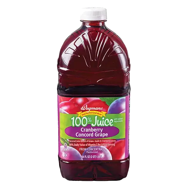 100% Juice, Cranberry Concord Grape