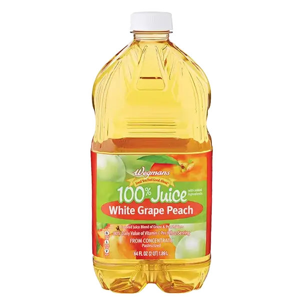 100% Juice, White Grape Peach