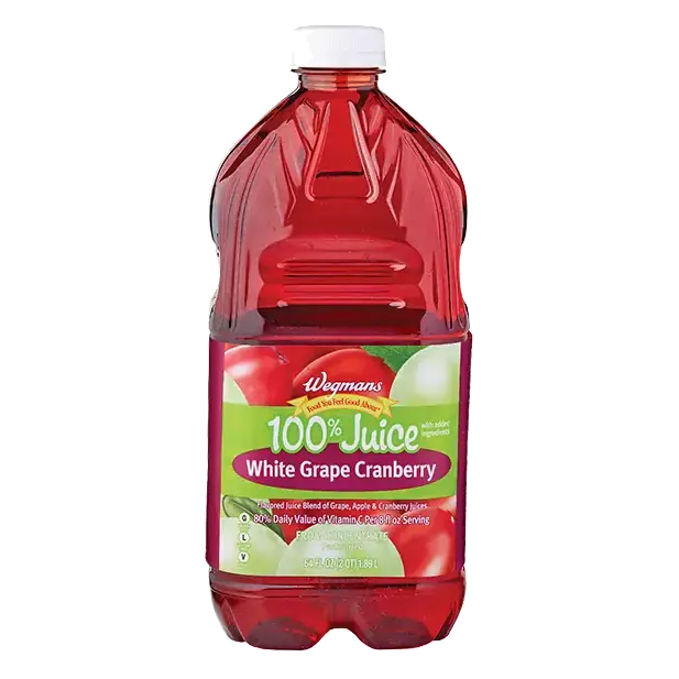 100% White Grape Cranberry Juice Blend