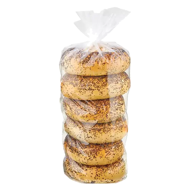 6 Pack Poppyseed Bagels