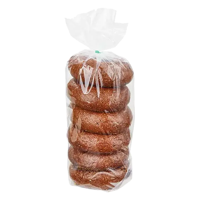 6 Pack Pumpernickel Bagels