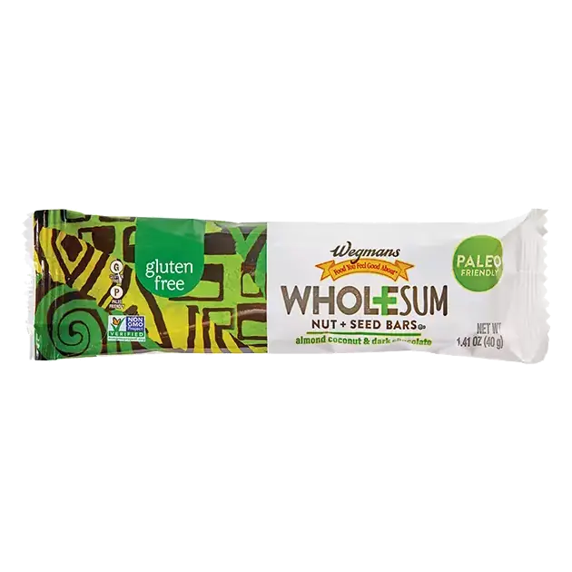 Almond Coconut & Dark Chocolate Wholesum Nut & Seed Bar