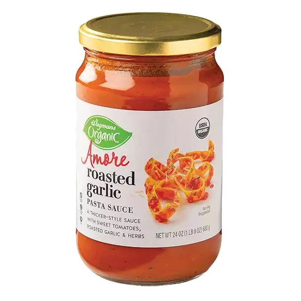 Amore Organic Roasted Garlic Pasta Sauce