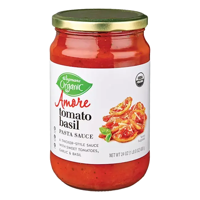 Amore Organic Tomato Basil Pasta Sauce