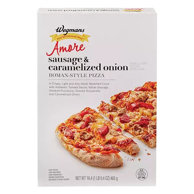 Amore Roman-Style Sausage & Caramelized Onion Pizza