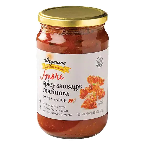 Amore Spicy Sausage Marinara Pasta Sauce
