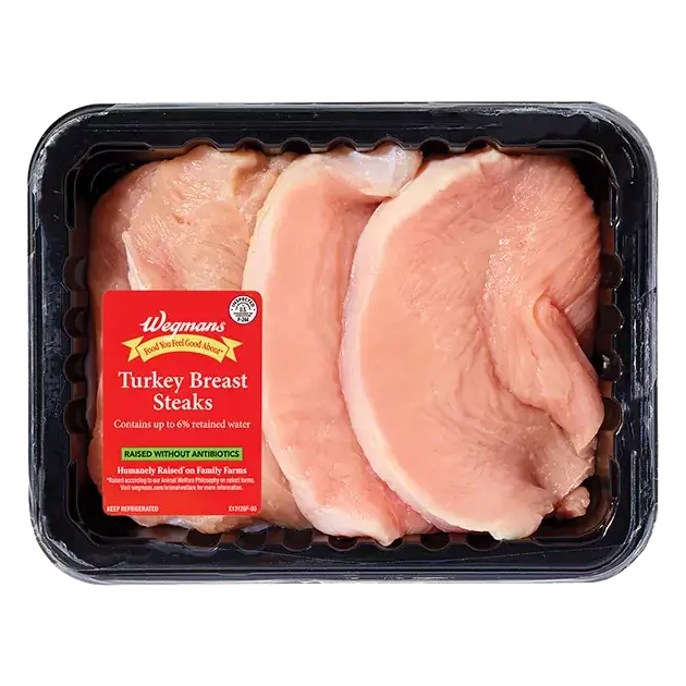 Antibiotic Free Turkey Breast Steaks