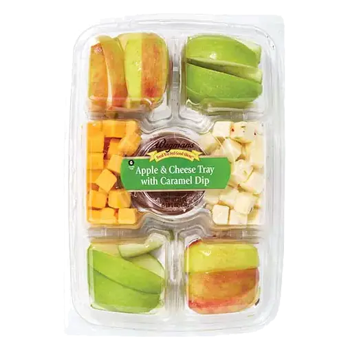 Apples & Cheese Tray with Caramel Dip