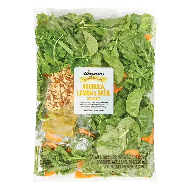 Arugula, Lemon & Basil Salad Kit