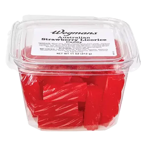 Australian Strawberry Licorice Candy