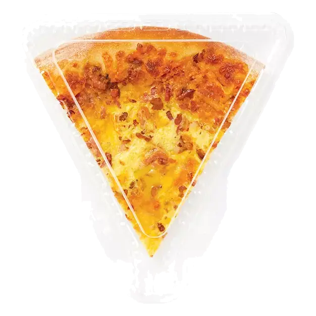 Bacon Breakfast Pizza Slice