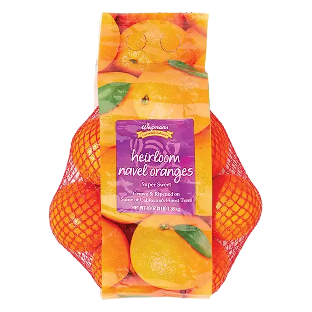 Bagged Heirloom Navel Oranges