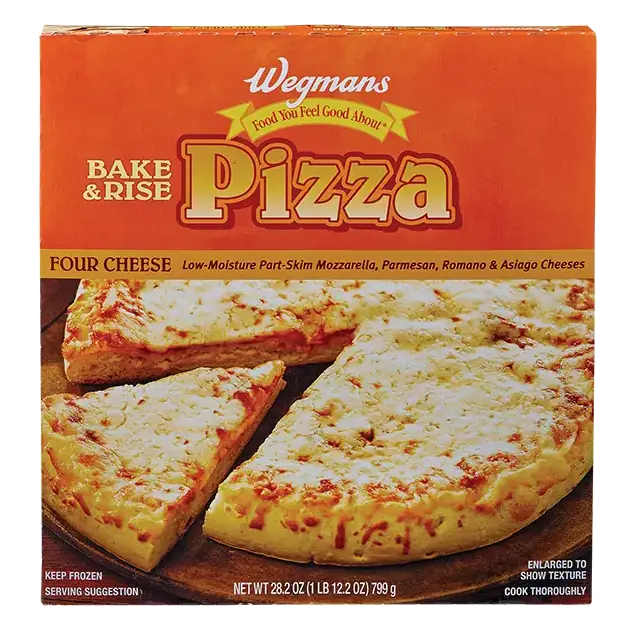 Bake & Rise Four Cheese Pizza, Frozen