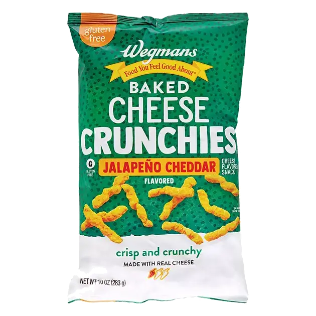 Baked Cheese Crunchies, Jalapeno Cheddar
