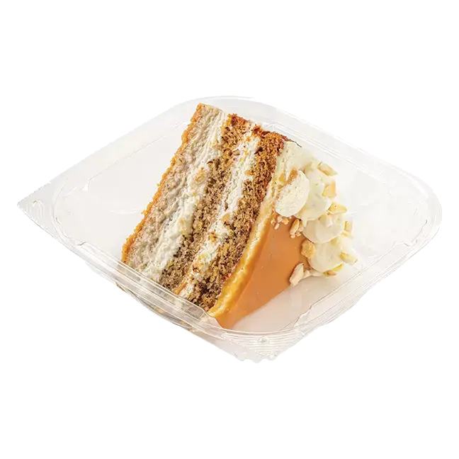 Banana Cream Pie Cake Slice