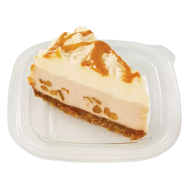 Banana Nut Cheesecake Slice