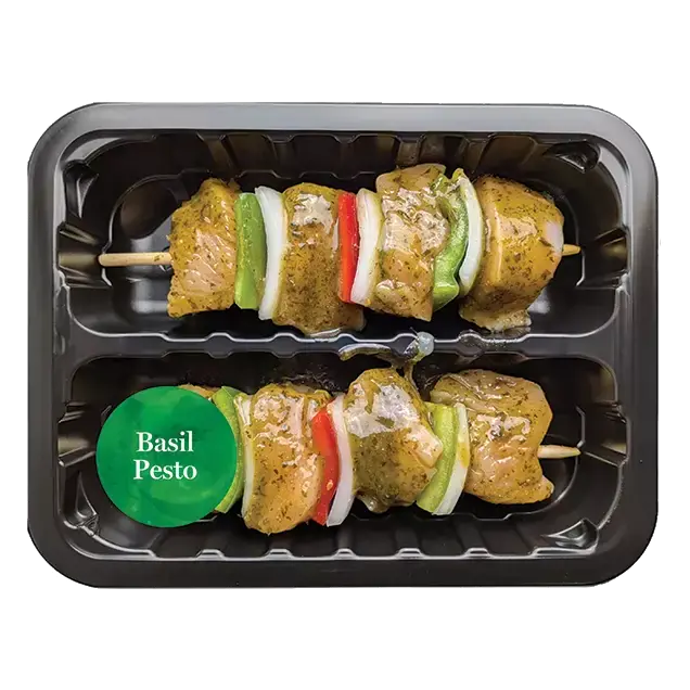 Basil Pesto Chicken Kabob, 2 Pack
