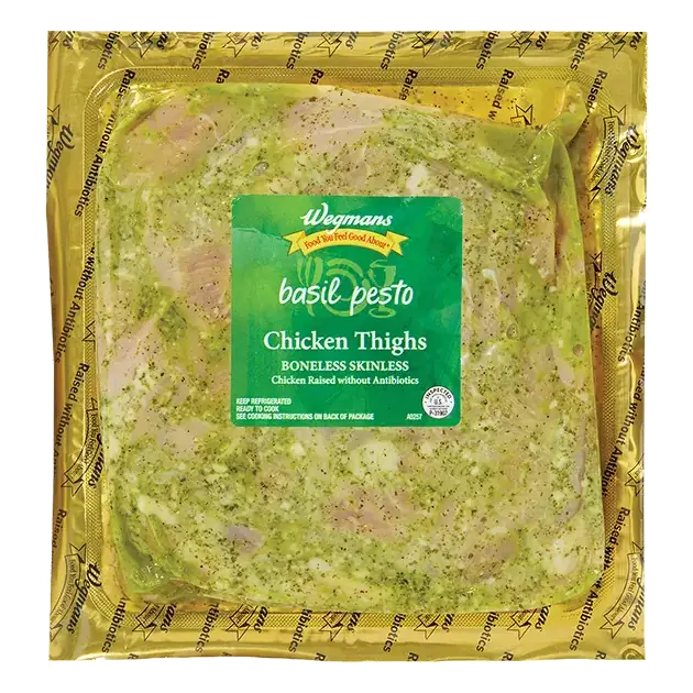 Basil Pesto Chicken Thighs, Raised without Antibiotics