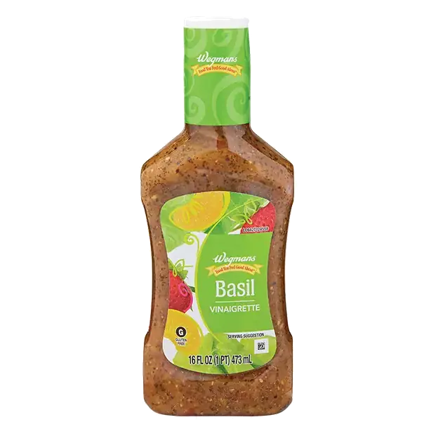 Basil Vinaigrette Salad Dressing
