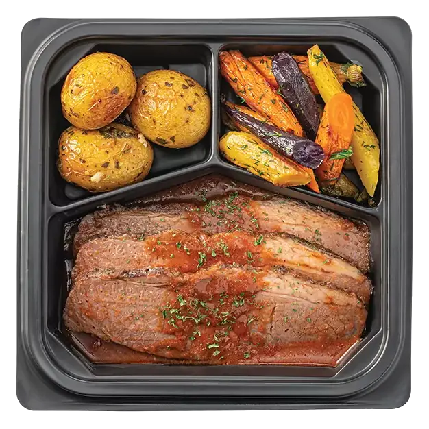Beef Brisket, Tuscan Potatoes & Dill Carrots