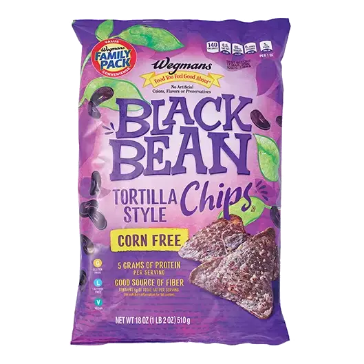 Black Bean Tortilla Style Chips