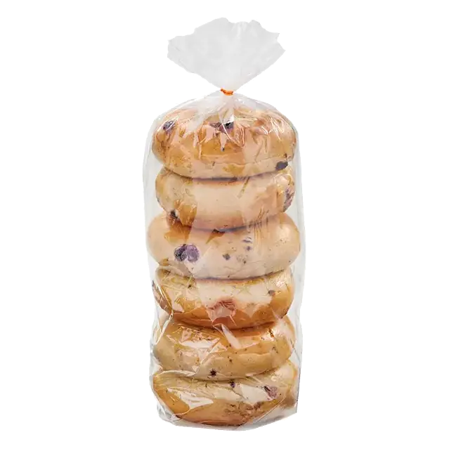 Blueberry Bagels, 6 Pack