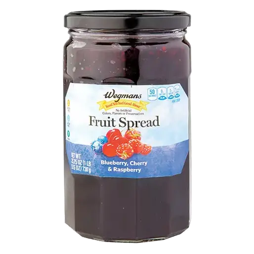 Blueberry, Cherry & Raspberry Fruit Spread