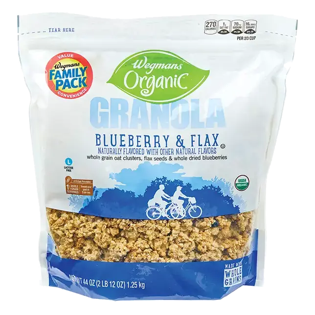 Blueberry & Flax Flavored Granola