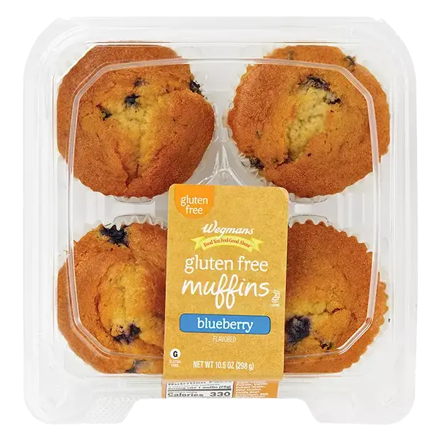 Blueberry Muffins-Gluten Free 4pk