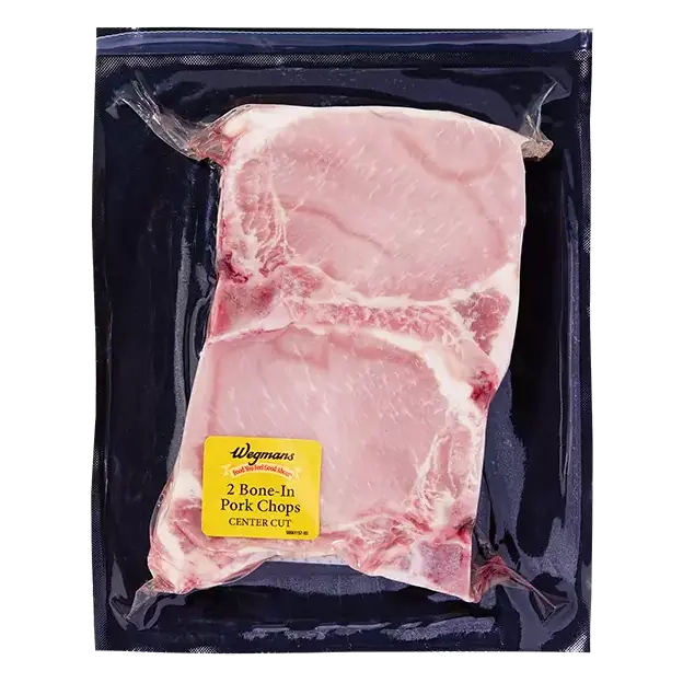 Bone-In Center Cut Pork Loin Chops, 2 Pack