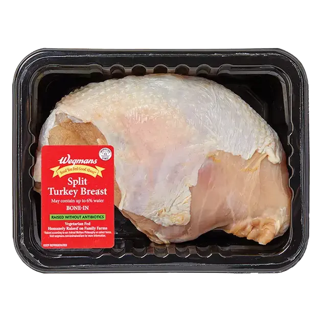 Bone-In Split Turkey Breast, Raised without Antibiotics