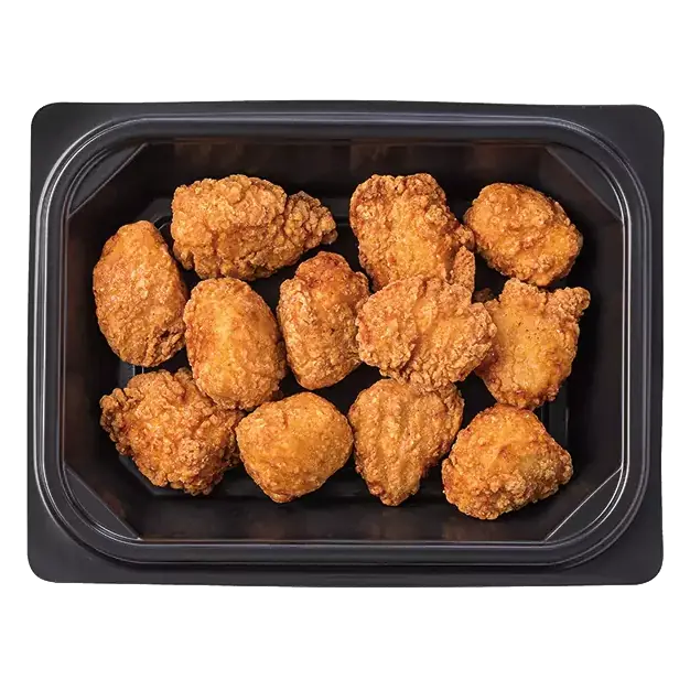 Boneless Chicken Wing Bites - Plain, 12-Piece, COLD
