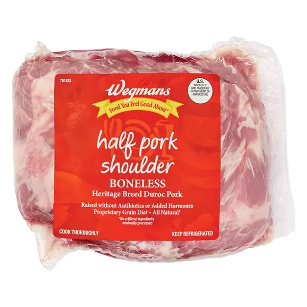 Boneless Half Pork Shoulder, Raised without Antibiotics