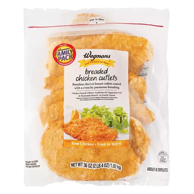 Breaded Chicken Cutlets, FAMILY PACK