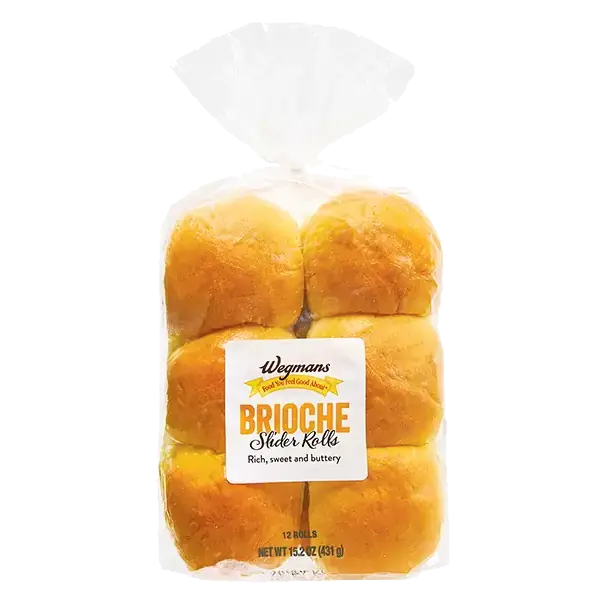 Brioche Slider Rolls, 12 Pack