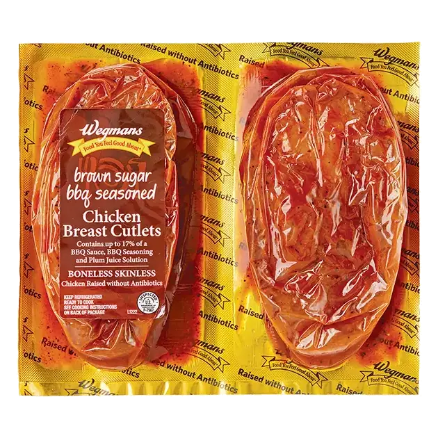 Brown Sugar BBQ Chicken Breast Cutlets, Raised without Antibiotics
