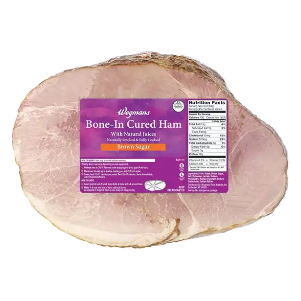 Brown Sugar Bone-In Cured Ham, Half