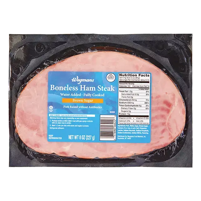 Brown Sugar Boneless Ham Steak