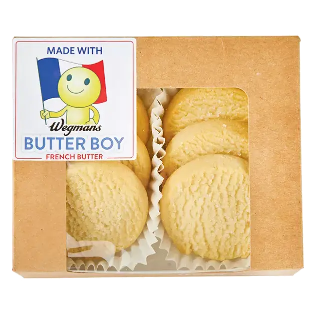 Butter Boy Shortbread Cookies, 6 Pack