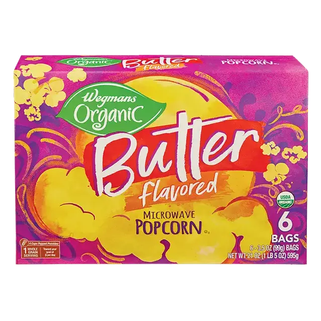 Butter Flavored Microwave Popcorn