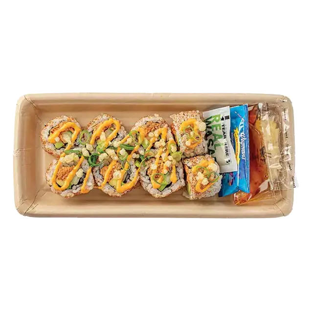 Cajun Hot Honey King Salmon Roll