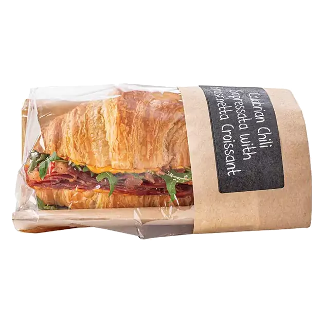 Calabrian Chili Sopressata with Bruschetta Croissant