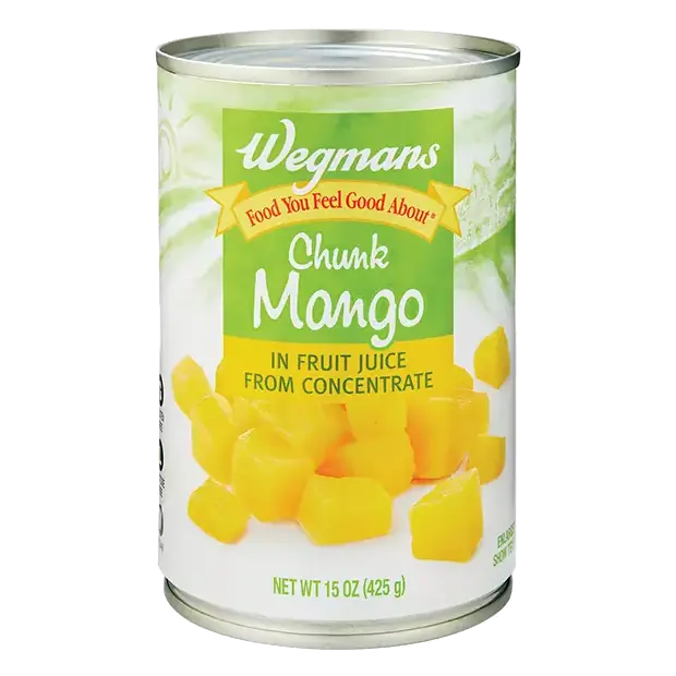 Canned Chunk Mango in Fruit Juice from Concentrate