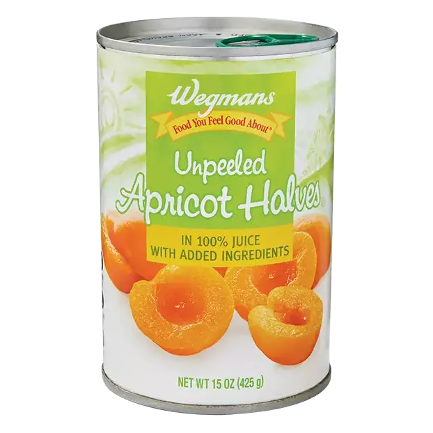 Canned Unpeeled Apricot Halves