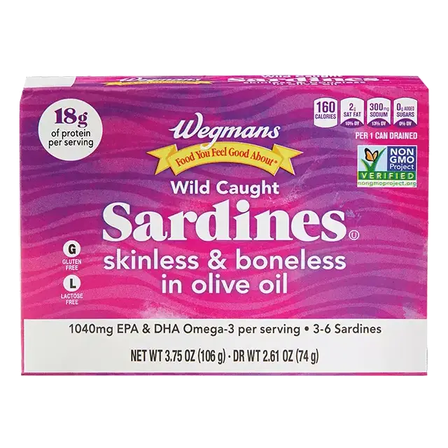 Canned Wild Caught Sardines