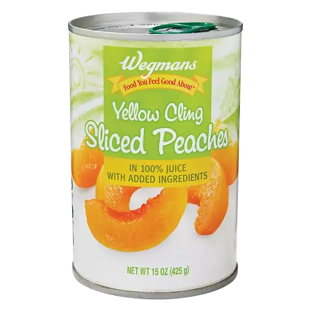 Canned Yellow Cling Sliced Peaches