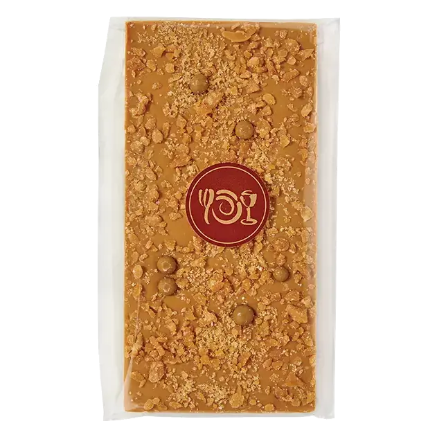 Caramel Chocolate Bar with Toffee Bits and Caramel Crispies